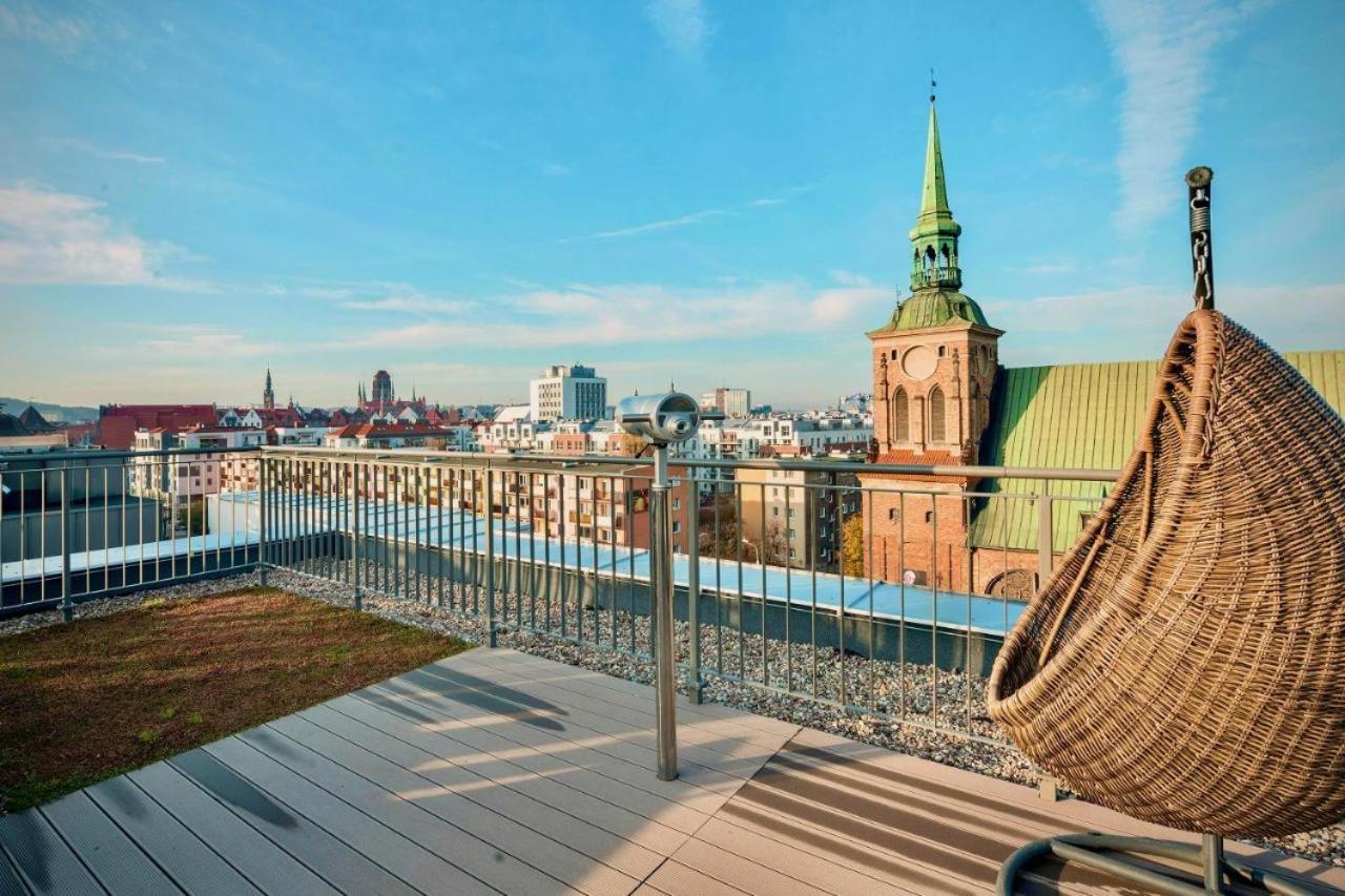 Uroczy Apartament Dlugie Ogrody 48 Gdańsk Kültér fotó